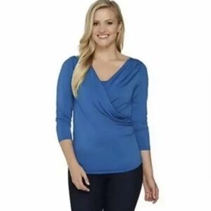 NWOT Shape FX Bodysuit Wrap Top